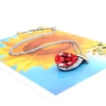 thumbnail image 4 of YYKihy Drop Water Fashion Women's Flash Drill Suit Pendant Earrings Necklace Necklaces & Pendants, 4 of 7