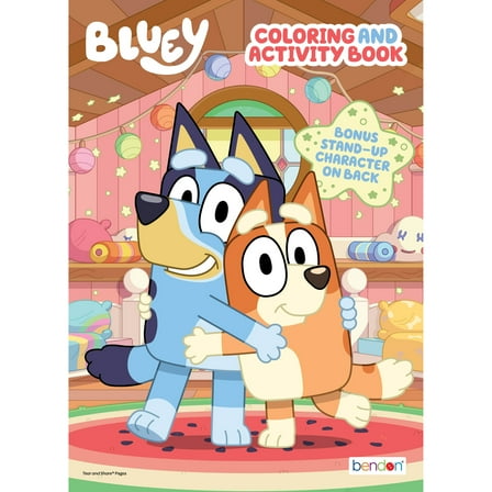 Bluey Jumbo Coloring Book, 64 Pages by Bendon, Paperback ISBN: 09781690279433