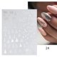 thumbnail image 1 of 1 unidad de pegatinas 3D con purpurina reflectante para uñas, diseño de estrella en polvo plateado, láminas de corazón de amor láser, decoración brillante para manicura, nuevo zhangmengya LED, 1 of 2