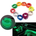 thumbnail image 5 of Car Lights Interior El Wires Car kit Trim Bright Car Decorativo Atmósfera Neon Light Tube Circle Hasta 360 Grados (10 colores cada uno con una longitud de 2m), 5 of 5