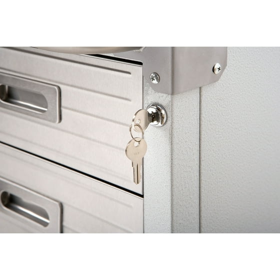 Seville Classics Ultrahd 4 Drawer Rolling Storage Cabinet With Key Seville Classics Ultrahd 4 Drawer Rolling Storage Cabinet With Key Lock Com