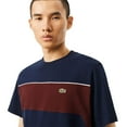 thumbnail image 4 of Lacoste Mens Colour Block Cotton T-Shirt, 4 of 5