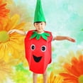 thumbnail image 3 of Ropa de frutas para niños Flores de verduras Melón Ropa de actuación Desfile de moda Ropa de actuación para padres e hijos, 3 of 6