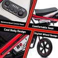 thumbnail image 5 of ICEELF 24V 300W Kids Electric Bike, Electric Dirt Bike with Flashing LED Lights, 2 Speed Settings, Music Function, for Boys Girls Ages 6+,Red, 5 of 7