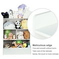 thumbnail image 4 of StarBay Kids Bookshelf, Floor Standing, 4-Tier Storage Bookcase, Large Wooden Open Book Shelf, Toy Organizer and Storage Cabinet for Nursery, Baby Bedroom, Playing Room, White, 4 of 11