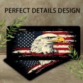 thumbnail image 4 of effect Eagle and Flag Front License Plate, Funny Standard Plates Personalized Novelty Decorative For Men/Women/Boys/Girls Car 6×12 Inch, 4 of 7