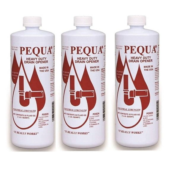 CintBllTer P-10232 32 oz Pequa Drain Opener (3)