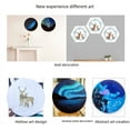 Special shaped oil painting frame round canvas frame oil painting inner