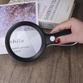thumbnail image 3 of 10 LED Handheld Magnifying Glass for Macular Degeneration, Senior Reading, Welding, Inspection, 3 of 4