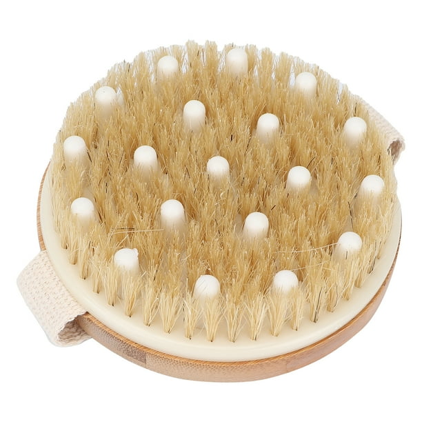 Cepillo exfoliante corporal, cepillo de masaje SOUTHFIN, cepillo de masaje corporal redondo, cepillo de ducha, diseño de última generación