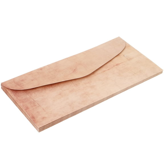 WHAMVOX 10pcs Vintage  Cards Holder Envelopes Photo Envelopes Retro Letter Envelopes