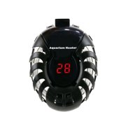 Moaere Small Submersible Aquarium Heater 25/150W Mini Fish Tank Heaters with Visible Temperature LED Screen and External Temperature Controller for 10-50 Gallon Fish Tank