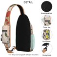 thumbnail image 3 of Sling Bag Mushroom Hiking Sling Backpack Travel Bag Hiking Bag for Men Women, 3 of 6