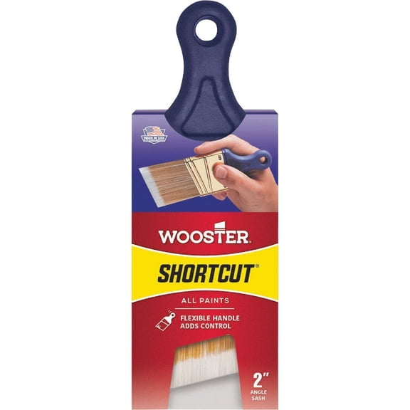 2" Wooster Brush Company Q3211 Shortcut Synthetic Angle Sash Paint Brush