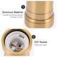 thumbnail image 3 of E27 Thread Lamp Holder Light Bulb Base Ceiling Mounted Light Bulb Socket, 3 of 3