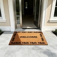thumbnail image 6 of AuroraX Coir Western Horse Doormat Farmhouse Front Door Mat Non Slip Heavy Duty Indoor Outdoor Rustic Durable Welcome Doormat Brown, 6 of 6