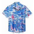 thumbnail image 4 of Nuevas camisas para hombre, estilo tropical hawaiano, estampado de focas de dibujos animados, camisetas Aloha de manga corta, ropa femenina, blusa informal de verano, 4 of 4