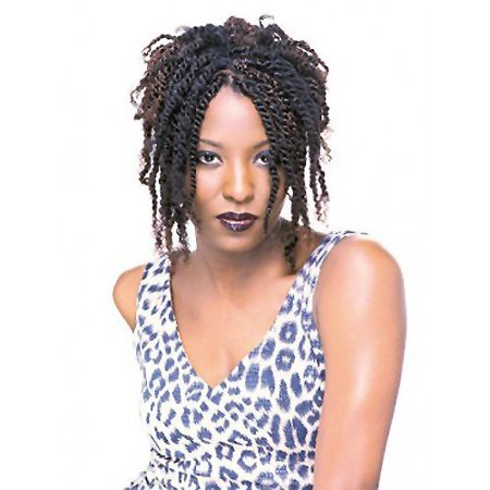 Milkyway Human Hair Bulk Afro Kinky 16 Color 1 Jet Black