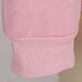 thumbnail image 3 of Craaazy Hoodies for Women Breast Cancer Awareness Pink Ribbon Hooded Sweatshirt Long Sleeve Hoodie with Pockets Bow Graphic Pullover Tops Gifts, 3 of 4