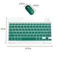 thumbnail image 3 of EIGTHTAILBluetooth Keyboard & Mouse Portable BT Wireless Keyboard & Mouse For Android Windows PC Tablet Pink, 3 of 4