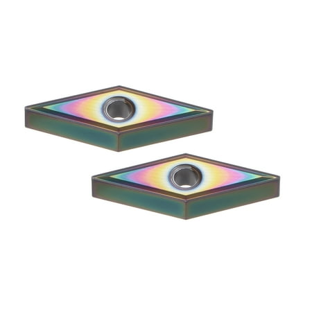 

Uxcell Carbide Turning Inserts VNMG160404-MS NZ3080 CNC Lathe Indexable YW2/M20 2Pack