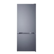 Summit 28" Bottom Freezer Refrigerator, Refrigerator- Freezer, With Ice Maker, Stainless Steel - FFBF154SSIM