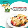 thumbnail image 3 of Eggylicious Vegan Keto Crepe Mix 1 lbs 8 oz (680 gm) | Fluffy, Quick & Easy Grain Free Breakfast | Protein-Rich, Easy to Prepare | Just Add Milk/Water | Gluten Free, Non-Bioengineered, 3 of 7