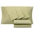 thumbnail image 2 of Empyrean Luxury Bed Sheets, Microfiber Bed Sheet Set, Full, Sage, 6 Piece, 2 of 9