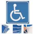 thumbnail image 3 of 4 Sheets Disabled Wheelchair Sign Stickers Self Adhesive Disabled Wheelchair Sign Decals, 3 of 8