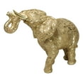 thumbnail image 2 of Large Feng Shui Royal Gold Ornate Mandala Design Elephant With Trunk Up Figurine, 2 of 9