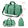thumbnail image 4 of Maleta Deportiva Bolsa Gym Viaje Mochila Fitness Bag, Color Verde-Agua, 4 of 5