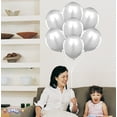 thumbnail image 6 of PMU Balloons 11 Inch PartyTex Premium Silver Latex Pkg/100, 6 of 7