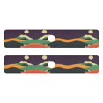 thumbnail image 7 of Yayeee Faucet Mat for Kitchen Sink 30" Diatomite Long Splash Guard Pad, Purple Mountain, 2 Pack, 7 of 7