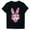 Black, variant on VBTAPA Women Happy Easter T Shirt Bunny Eggs Graphic T-Shirt Funny Letter Printed Tee Shirts Loose Fit Crewneck Short Sleeve Tops Today's Sales Gray L