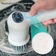 thumbnail image 4 of Cepillo eléctrico multifuncional | Recargable por USB con 4 cabezales | Resistente al agua IPX5 | Limpieza profunda para ollas, azulejos, vidrio, neumáticos, bañeras y suelos., 4 of 5