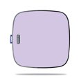 thumbnail image 2 of Skin Decal Wrap Compatible With Roku Ultra Sticker Design Solid Lilac, 2 of 6