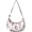 Cow and Milk White Pattern, variant on Cow and Milk White Pattern Hobo Shoulder Bag, Daily Shoulder Handbag with Adjustable Strap, Sturdy Stitching Gift Ideas for Walking Travel Shopping