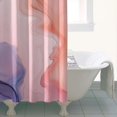 thumbnail image 4 of Blue Red Purple Marble Pattern Shower Curtain 36"x72" ,Bathroom Decorative Shower Curtains Set with 12 Hooks,Modern Waterproof Washable Shower Curtain, 4 of 6