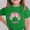 Green, variant on ITSAME Girls T-Shirt, Crewneck Mother's Day Print Short Sleeve Fashion Casual Tops for Kids Pink Size 14-15T