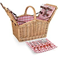 

PICNIC TIME - Piccadilly Picnic Basket - Romantic Picnic Basket for 2