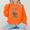 Orange, variant on The Boys Are Back In Town Merry Christmas Winter Fun Sweatshirt, up to size 5XL