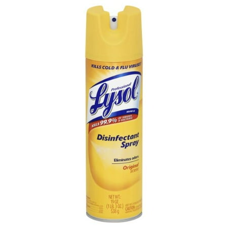 Original Disinfectant - Lysol Professional Disinfectant Spray Original Scent, 19 oz, 1 Count