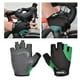 thumbnail image 3 of Guantes de medio para con acolchadas shamjiam Guantes de bicicleta medio dedo, 3 of 9