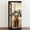 Color 4, variant on Self Adhesive Vinyl Refrigerator Wrap Set Highland Cow Rustic Window Country Barn Farmhouse Door Mural Removable Fridge Sticker Peel and Stick Full Door Cover Decal Kitchen Bar Decor