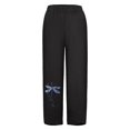 thumbnail image 4 of Pantalones largos con bolsillo para mujer, informales, sueltos, con pierna ancha Pompotops ulkah939398, 4 of 4