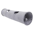 thumbnail image 1 of Tubo Plegable Salvador para Gatos Juguete de Actividad 2 Puertos L 30x130cm, 1 of 5