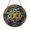 Acrylic 3.5 Inch, variant on Abstract Interlaced Design Stained Glass Suncatcher – Window Decor