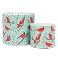 thumbnail image 2 of Set of 2 Cardinal Print Planter, 2 of 3