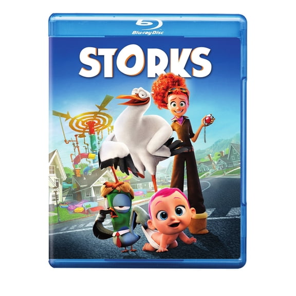 Storks [Blu-ray], Children,Animated Feature, Children, Family, Animation ,Comedy,Family,