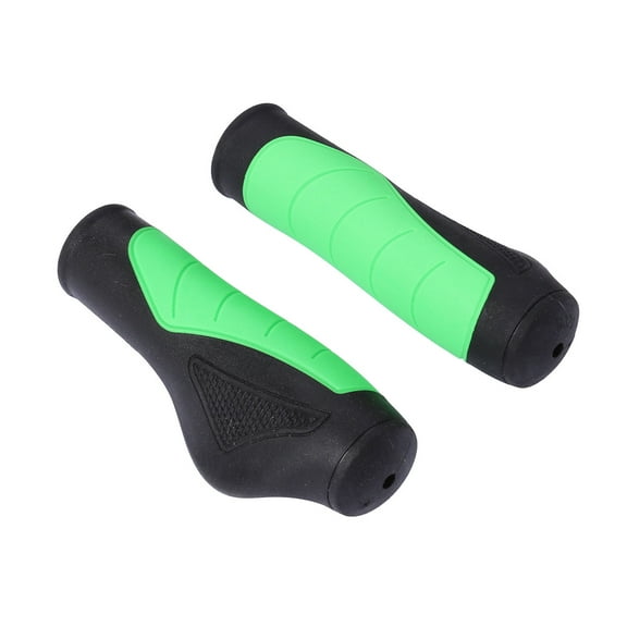 WORGEOUS Bicycle Handlebar Grips Accessory TPE Bike Grips 12.00X5.50X3.00CM Green